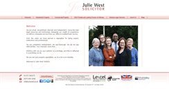 Desktop Screenshot of juliewest.co.uk